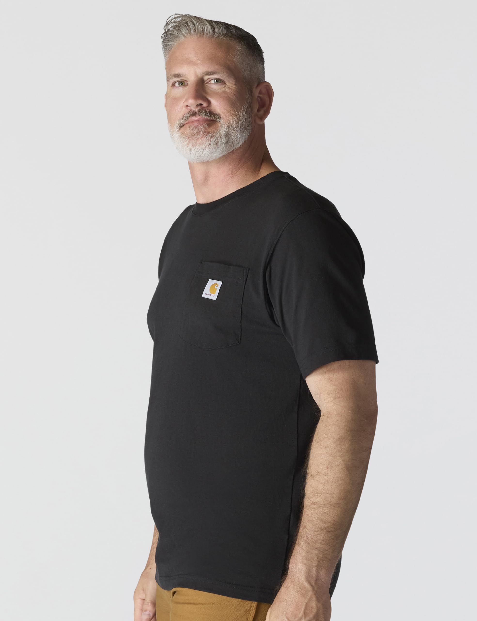 Carhartt Mens Loose Fit Heavyweight Short-Sleeve Pocket T-Shirt