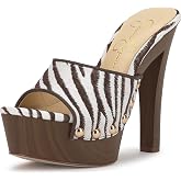 Jessica Simpson Women's Cynlia Studded Platform Sandal