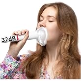 TroyStudio Vocal Dampener, Food-Grade Soft Silicone Voice Silencer for Singing Practice, Warm-up, Up to 32dB Noise Reduction, Odorless Stress Relief Scream Jar Shouting Vase, Soundproof Mask