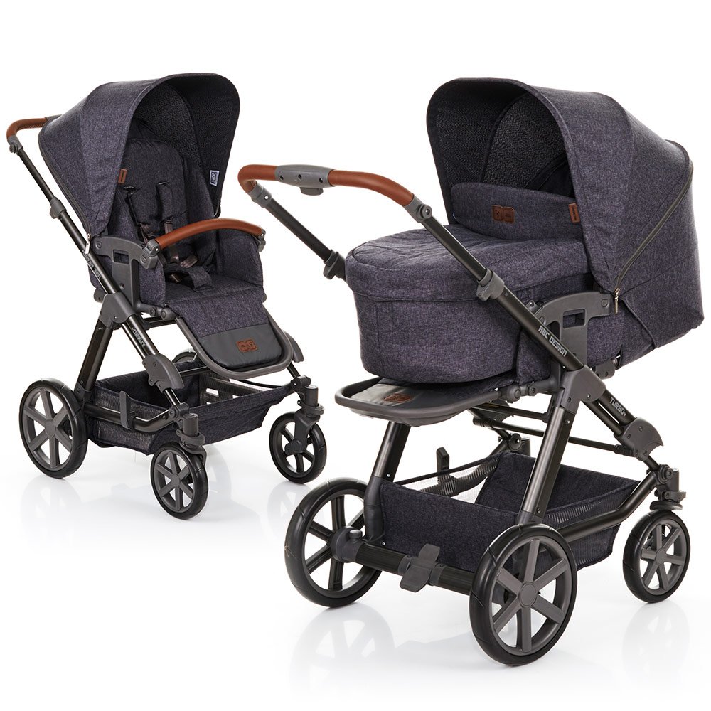 ABC Design Kinderwagen Turbo 4, Kollektion 2019, Farbe:street