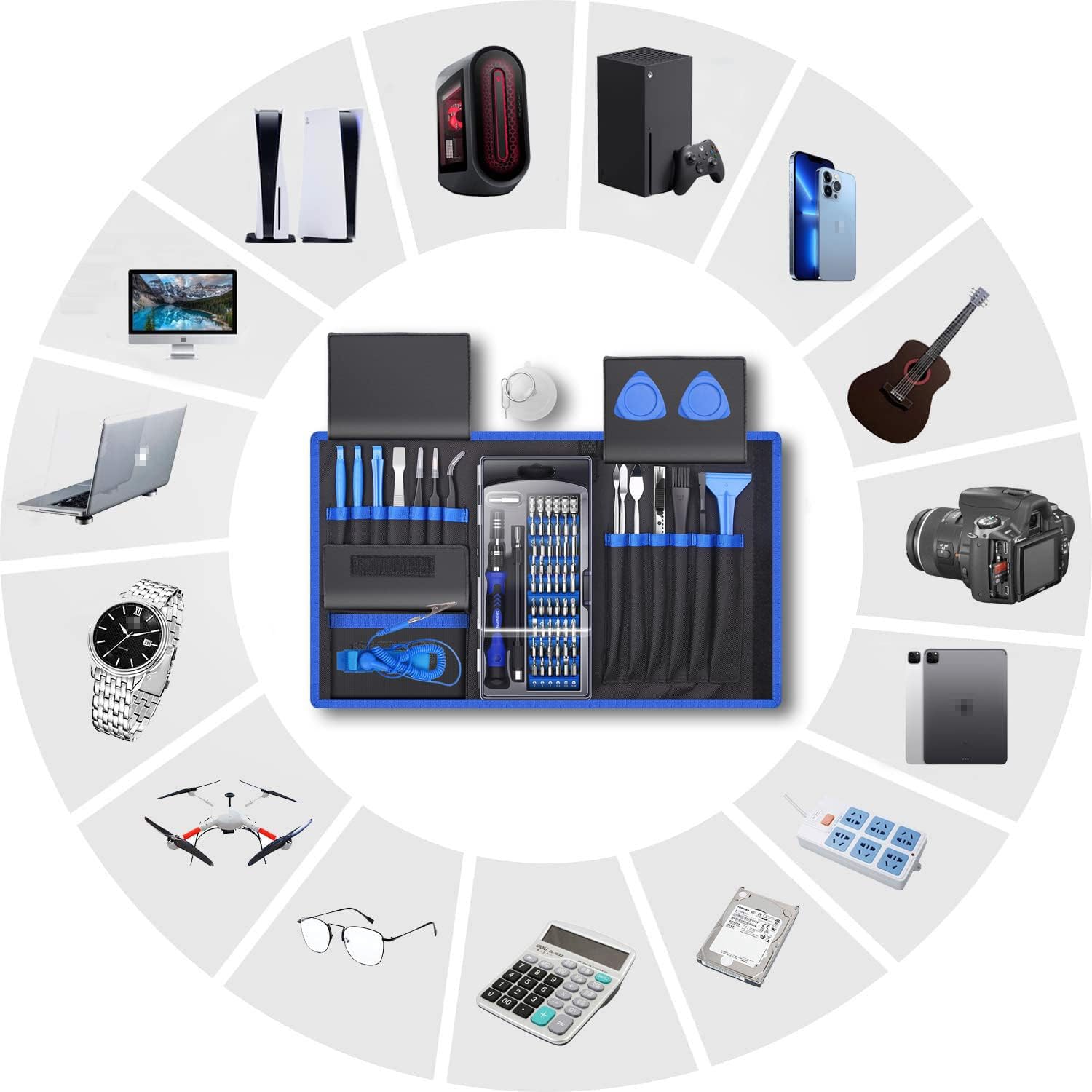 Mua 80 IN 1 Professional Computer Repair Tool Kit, Precision ...