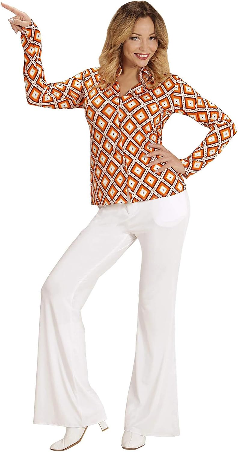 Widmann Raute '70s Blouse, Multicoloured, S-M - Image 5