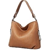 YALUXE Genuine Leather Shoulder Bags Stylish Hobo Handbags Purses Crossbody Bags for Women | Genuine Leather, Stylish