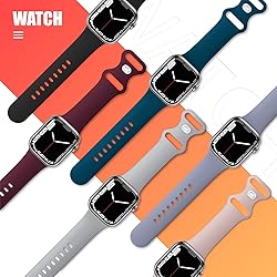 THWALK 6 Pack Bands Compatible with Apple Watch