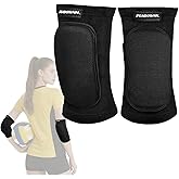 Peabownn Volleyball Elbow Pads Youth 2XS-XL - Kids Teens Elbow Protector with Thicken Sponge Breathable Padding