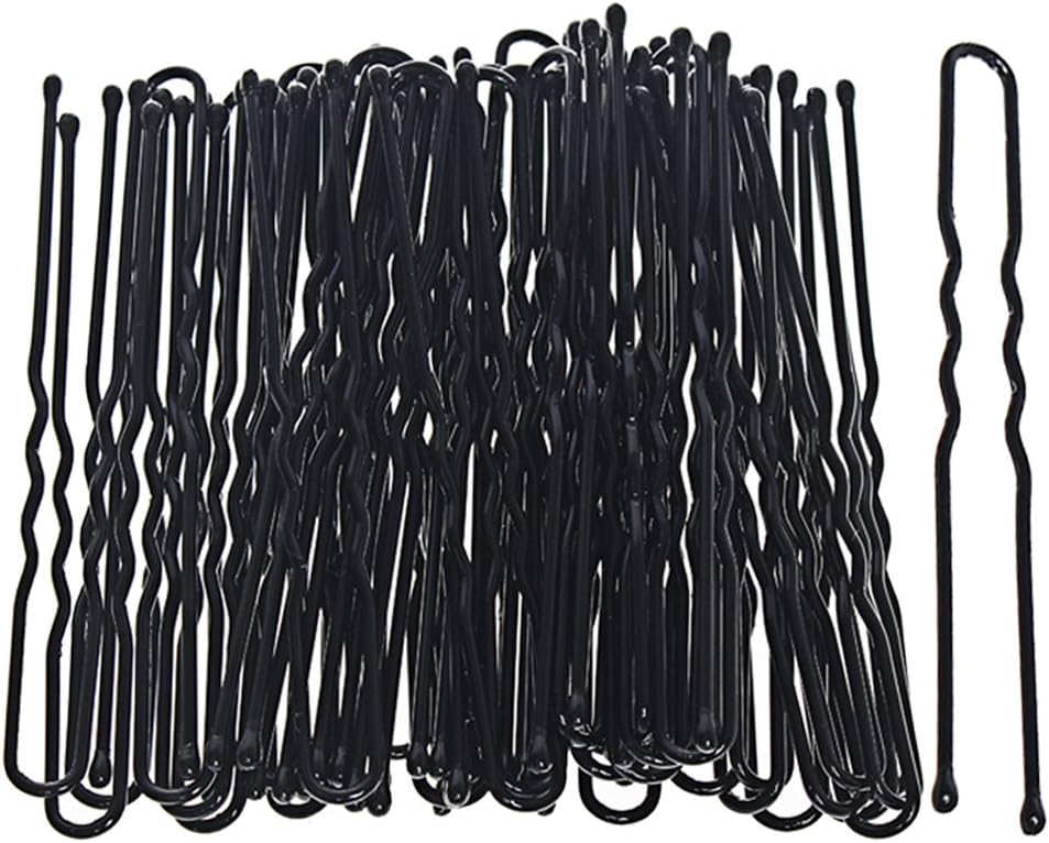 ofoen 50 Pieces Long Hair Pins Bun Pins Styling Bobby Hair Slides Grips Clips