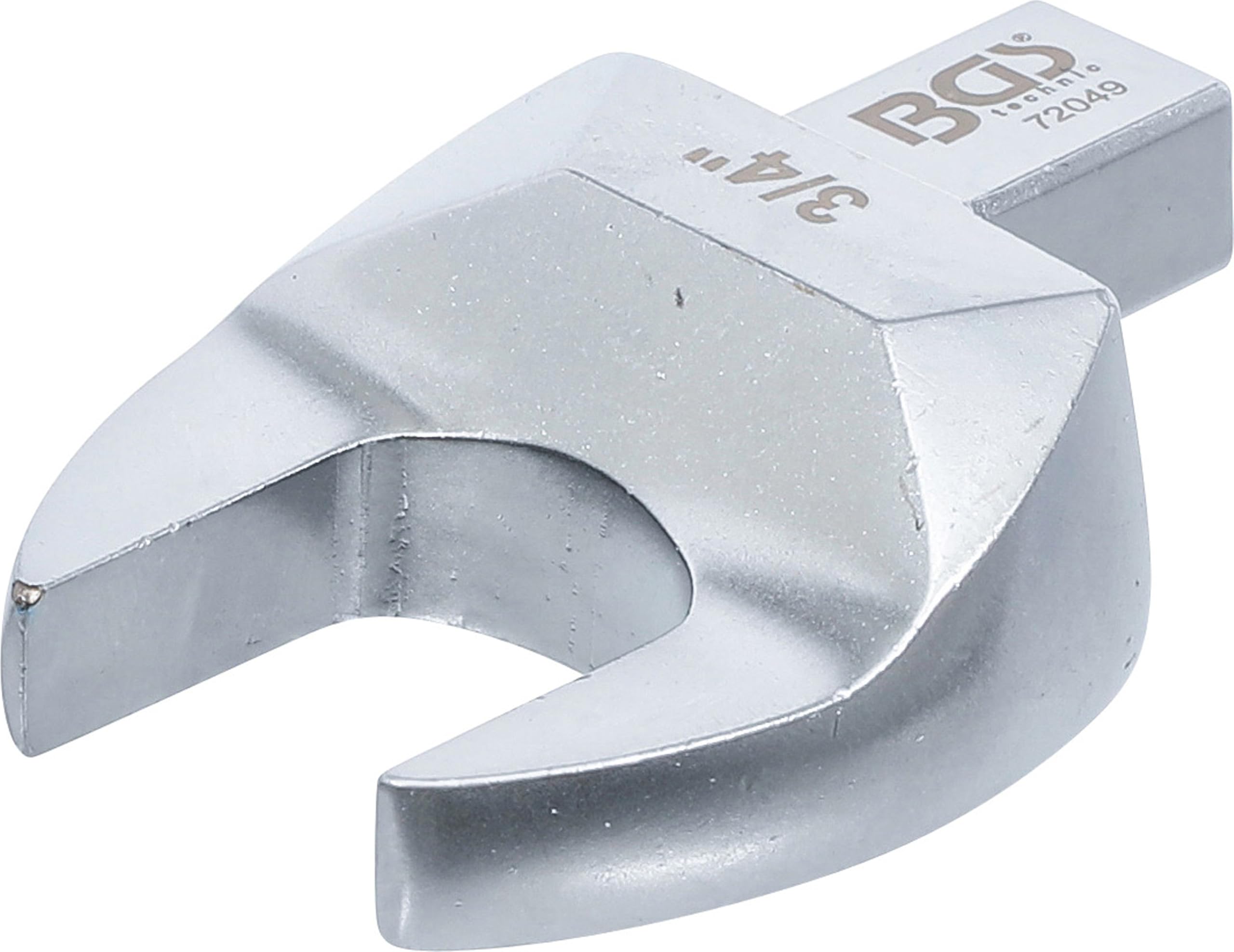 BGS 72049 | Open-End Push Fit Spanner | 3/4" | Square Size 9 x 12 mm
