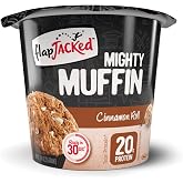 FlapJacked Mighty Muffins, Cinnamon Roll, 12 Pack | 20g Protein