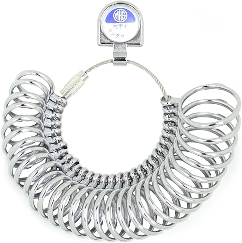 Amazon Mks 明工舎 リングゲージ 内甲丸 日本製 シルバーメッキ 4067 リングゲージ ルーペ 通販