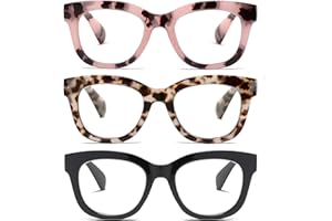 FSRTEP Oprah- Readers for Women - Stylis Style Reading Glasses with Blue Light Blocking and Spring Hinge