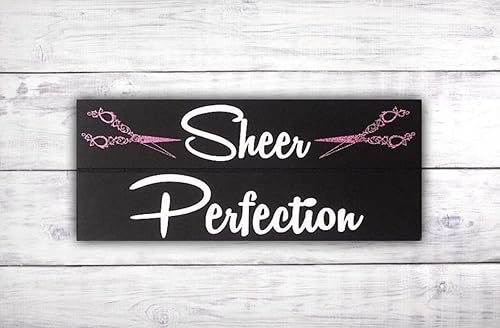 Amazon Com Sheer Perfection Sign Fashion Wall Art Scissors
