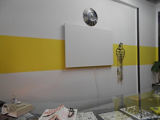 Infrarotheizung 600W Nachtspeicher Elektroheizung Weiss