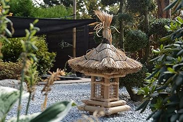 Bambus Garten Lampe Bamboo Lamp Bambus Lampe Asiatische Gartenlampe Bambus Pagode Amazon De Beleuchtung