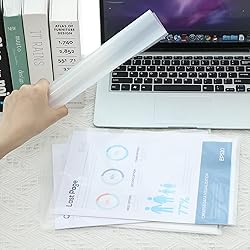 EOOUT Clear Folders, 24pcs Plastic Folders, Project