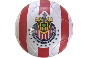 RHINOXGROUP Chivas De Guadalajara Authentic Official Licensed Soccer Ball Size 5-001