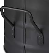 Relaxdays Pellet Bucket Set 3 Metal Fireplace Coal Container Black 21-30cm view 8