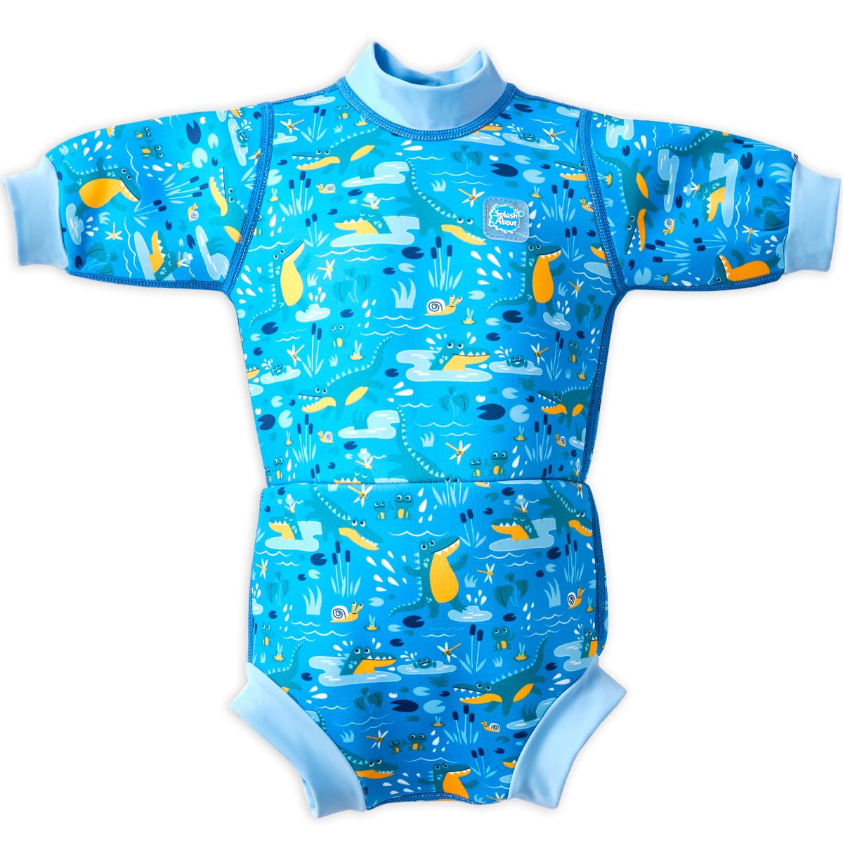 Splash About Happy Nappy Wetsuit Crocodile Swamp, 3-8 Months