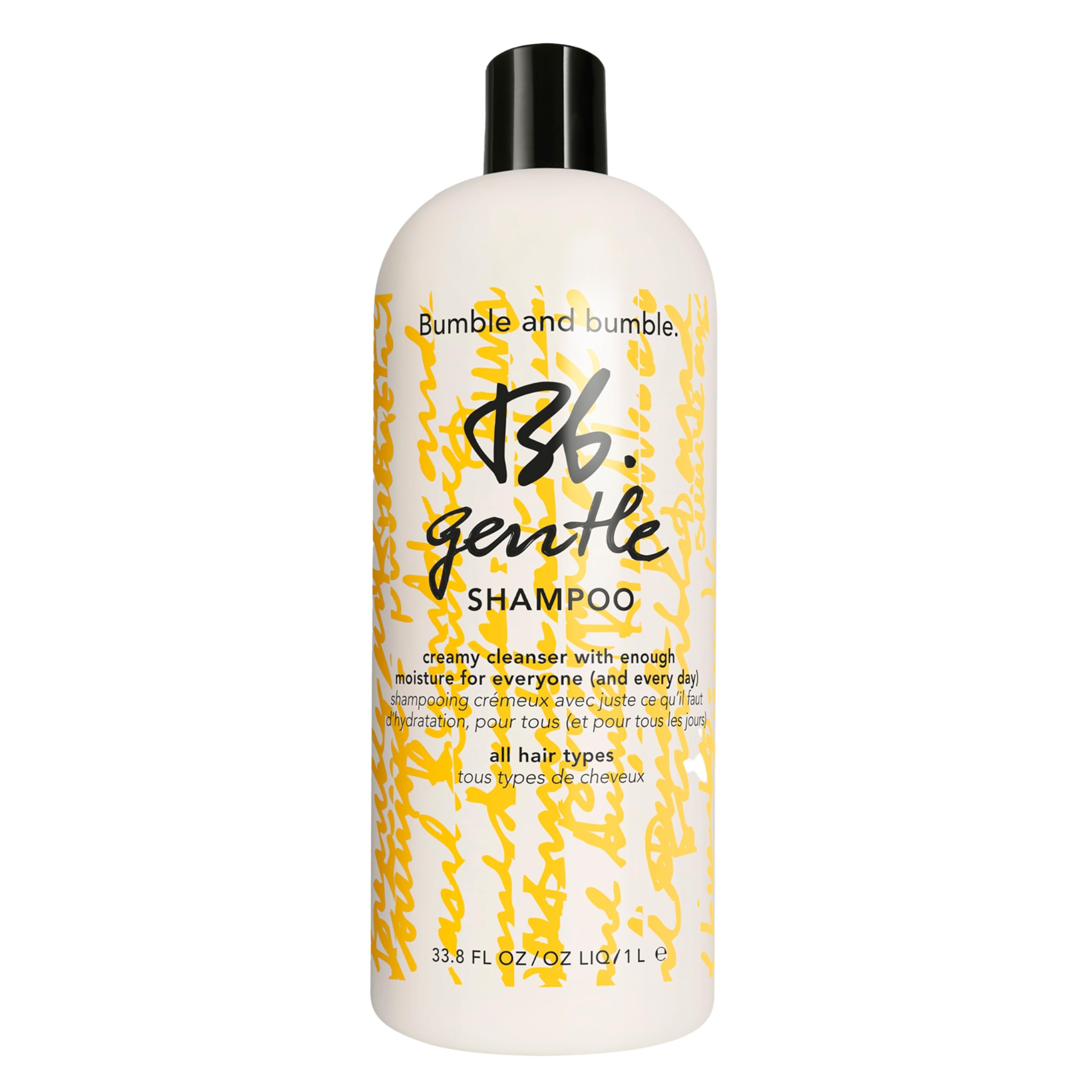 Bumble and bumble. Gentle Hydrating Shampoo For Every Day | Hydrating + Shine | For Curly, Wavy, Straight | With Glycerin + Avocado Oil, 1000 ml