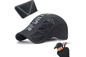 Skveyw Breathable Mesh Baseball Sport Cap, Quick Dry Running hat for Women Men Trucker Fitted for Sport Golf Ball