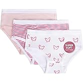 Feathers Solid White Snug Tagless Super Soft Cotton Underwear - Girls Underwear Briefs Panties