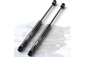 Vepagoo C16-06389 14 inch 24Lb/108N Gas Struts Shocks Lift Support for Leer Camper Shell Truck Toolbox Topper Cap Canopy Door Snugtop Struts Replacement Parts,SX140P25, 2pcs (1 Pair)