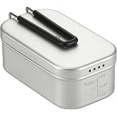 CAMPINGMOON Mess Tin Aluminum Camping Cookware Extreme Thick