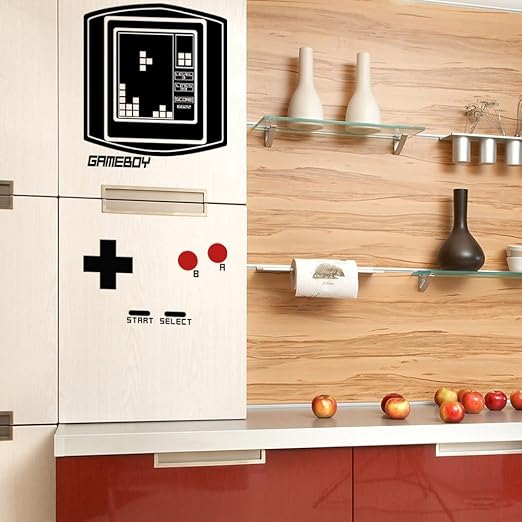 mairgwall vinilo nevera Falling Blocks Boy Retro (Game Boy) Tetris ...