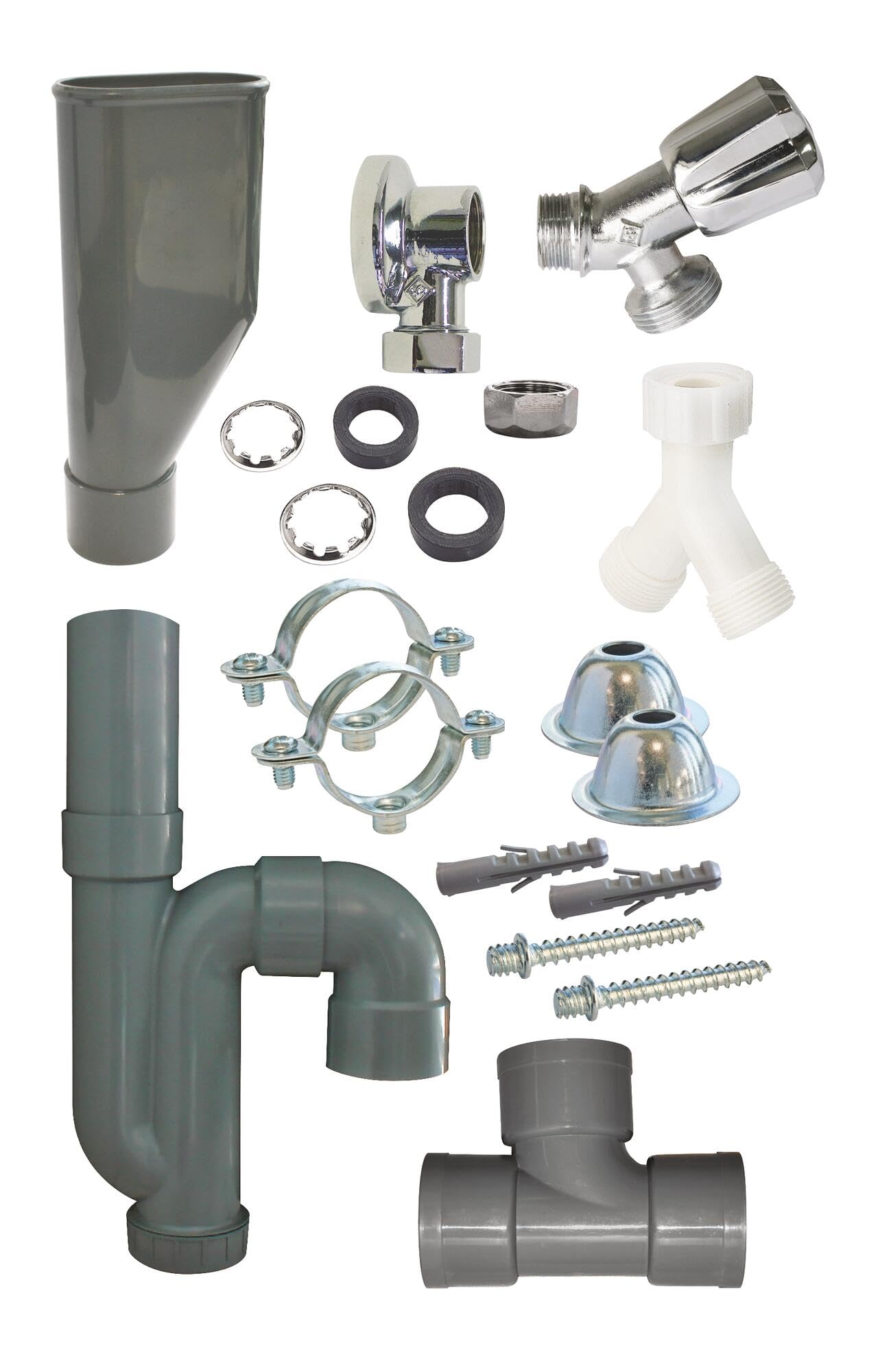 Somatherm KITMAL3 Standard Installation Kit for Two Machines, Grey