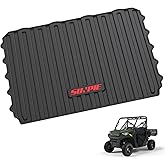 SUNPIE Bed Liner Compatible with Polaris Ranger 1000 Crew 1000 Crew XP 1000 XP 1000 XP Kinetic 2018-2026, TPE All Weather Protector Rear Cargo Mat, Polaris Ranger 1000 XP Accessories 3 and 6 Seats