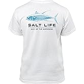 Salt Life Boy's Deep Ventures Youth Short Sleeve Classic Fit Shirt