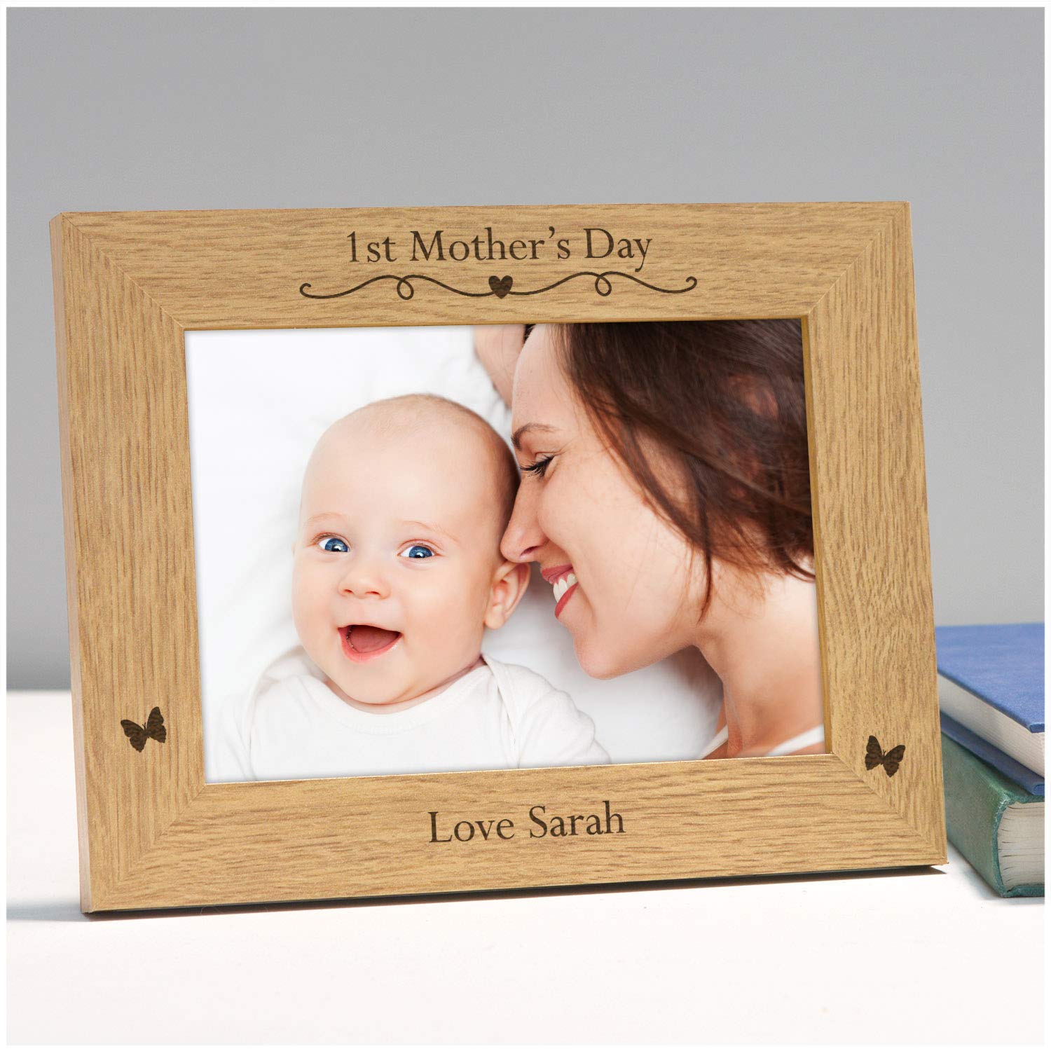 mummy and son photo frame