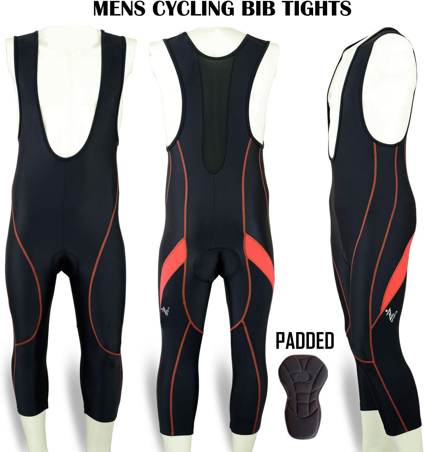 mens padded cycling trousers