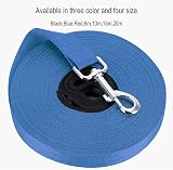 Vivifying 10m Nylon Long Line Dog Leash with Padded Handle (Blue) view 3