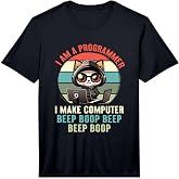 I Am A Programmer Beep Boop Programmer Coding Performance T-Shirt