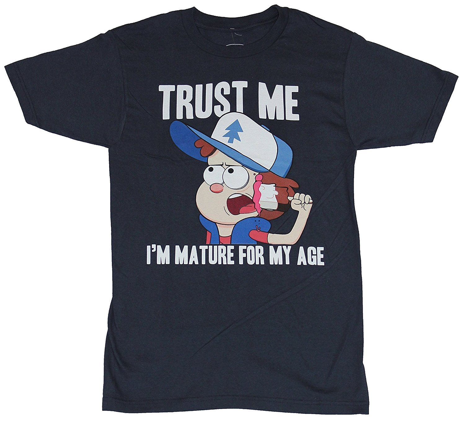 Gravity Falls S T Shirt Dipper Trust Me I M Mature For My Age Sld