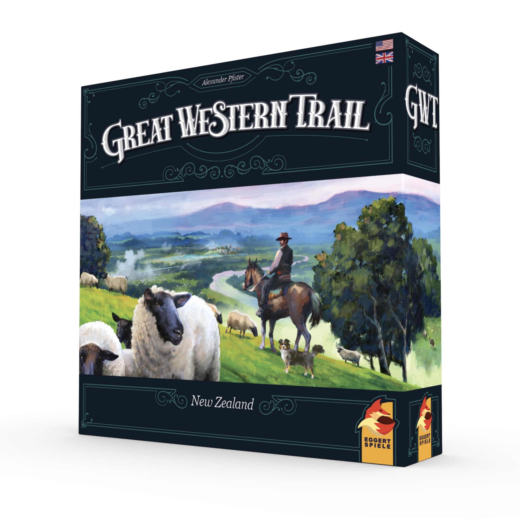 Great Western Trail (Seconda Edizione) - Gioco Da Tavolo In Inglese - Strategico Per 1-4 Giocatori
