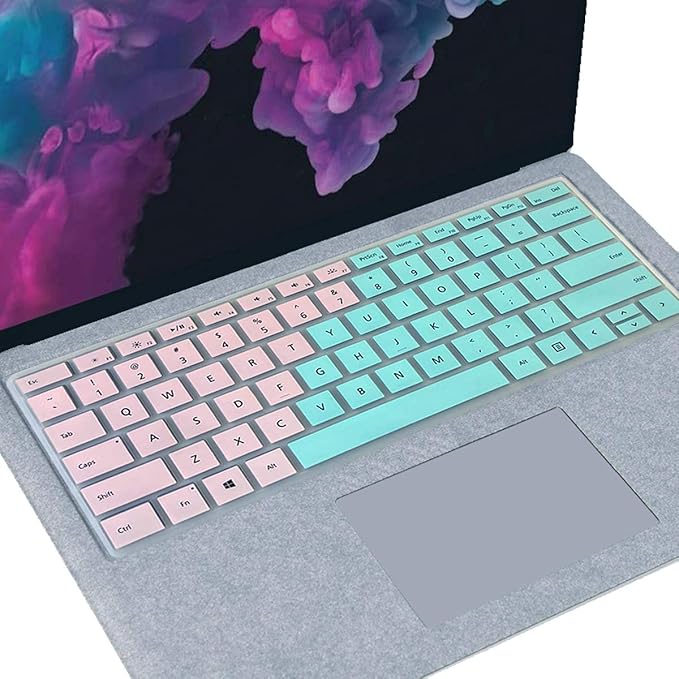 MUBUY Keyboard Cover Fit 2020 2019 Microsoft Surface Pro 7