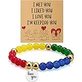 Wedding Anniversary Bracelet for Her Women Romantic I Love You Gift for Girlfriend Her Girlfriend Birthday Gift Ideas Bracelet Couple Gifts for Girlfriends Wife Christmas Valentines Gifts for Women