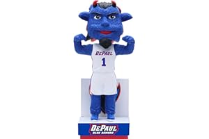NATIONAL BOBBLEHEAD HALL OF FAME AND MUSEUM DIBS DePaul Blue Demons Mascot Bobblehead College