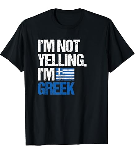 Amazon.com: It's All Greek to Me T-Shirt : Clothing, Shoes & Jewelry