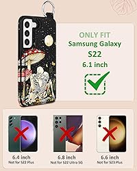Shorogyt for Samsung S22 Wallet Case with Card