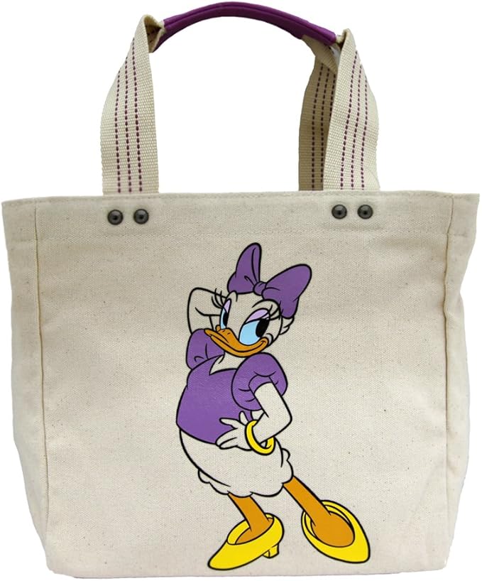 Amazon Co Jp デイジー ダック トートバッグ 小 キャンバス地 ランチ お弁当 バッグ 鞄 バック 東京 ディズニーリゾート限定 グッズ ディズニー お土産 おもちゃ