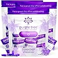 Purple Tree Post-Celebration Wellness | Liver Support, Hydration & Replenisher | Dihydromyricetin DHM, Milk Thistle, Electrolytes, Vitamins | Bachelorette & Bachelor Party Kits, 30 Packets (120 pills)