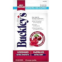 Buckley's Lozenges Extra Strength Bite-me Cherry