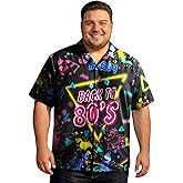 Zando Big and Tall Hawaiian Shirts for Men 2-6xl - True Big Tall Fit Breathable Short Sleeve Tropical Shirt for Summer Beach
