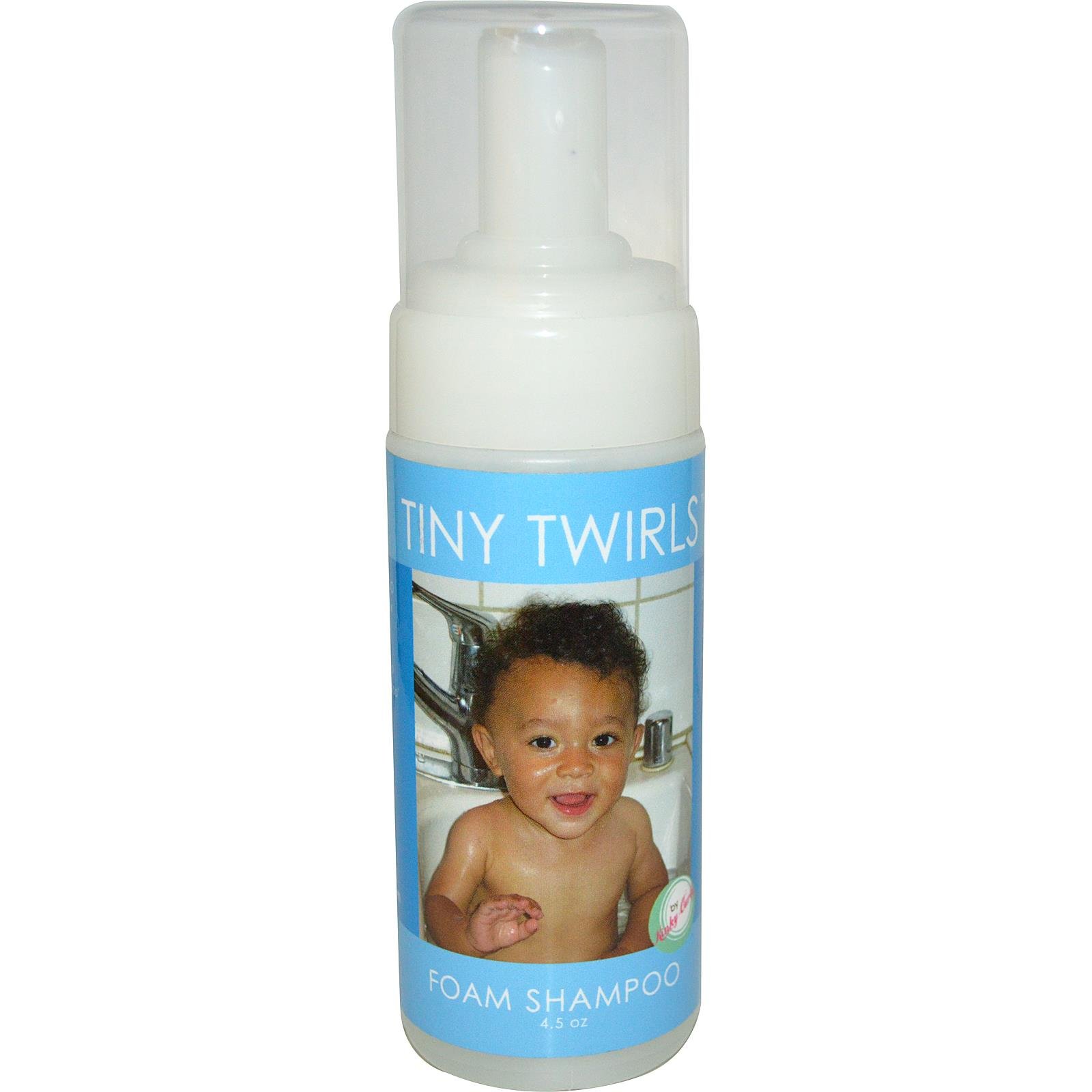 Tiny Twirls, Foam Shampoo, 4.5 oz