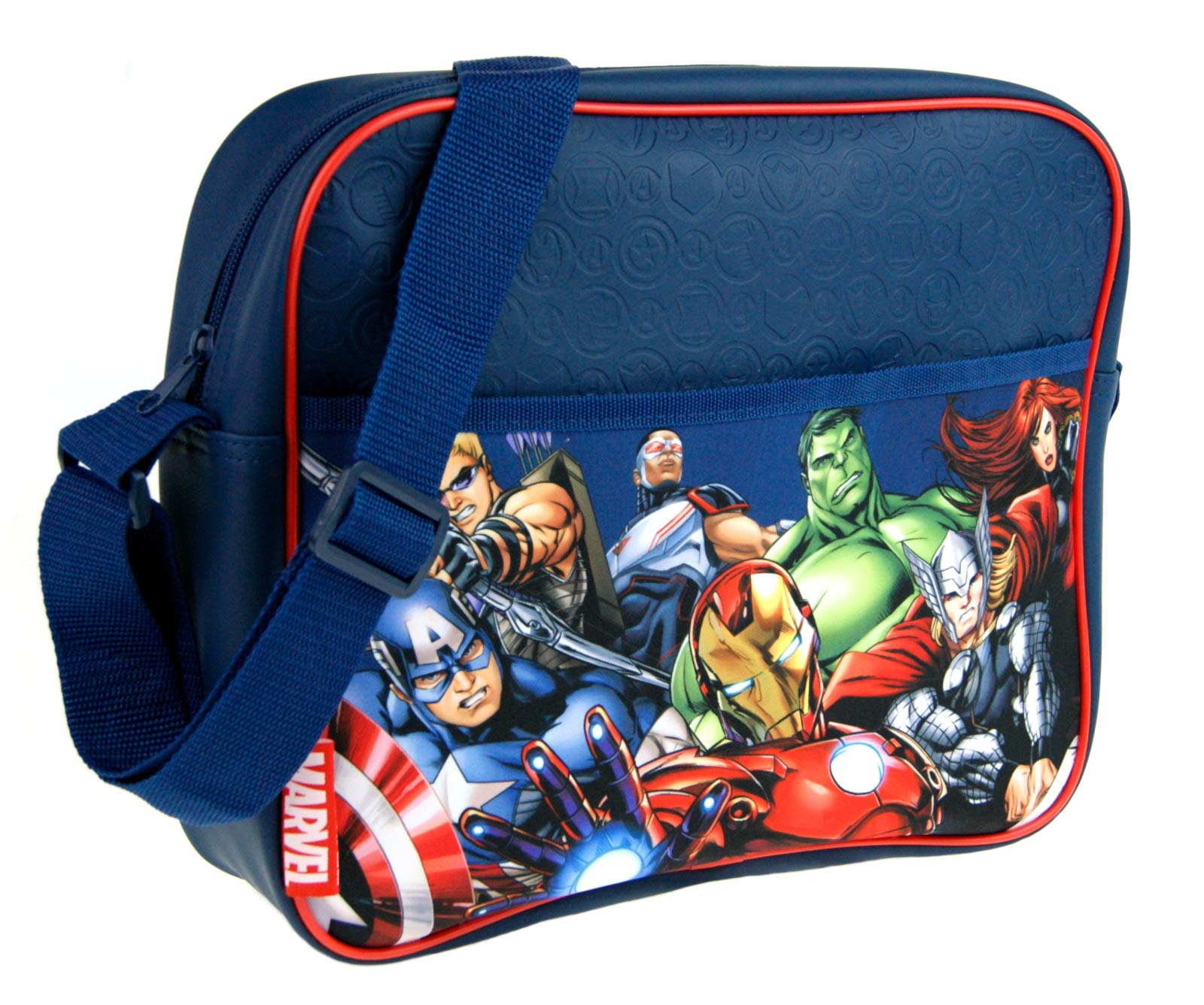 Marvel Boys Avengers Messenger Bag Characters