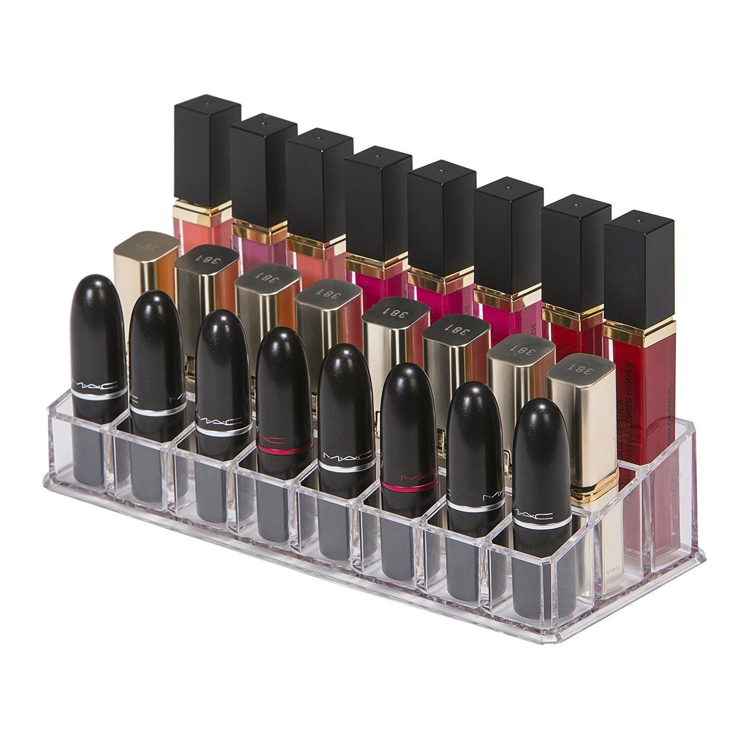 Skyfun Label Acrylic Cosmetic Make Up Lipstick Nail Polish Shelf