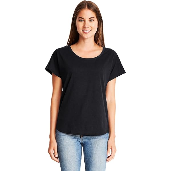 Next Level Women's Festival Tank Top – Soft Scoop Neck Drapey Tee (Smoked Paprika, Small)