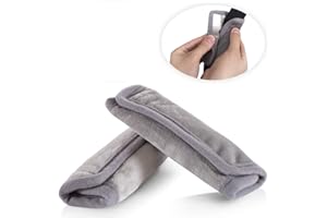 Lebogner Car Seat Strap Covers, 2 Pack Reversible Soft Seat Belt Cushion That Helps Prevent Strap Irritation in Car Seat, Jogger, and Strollers for Newborns, Infants and Kids, Harness Comfortable Pads